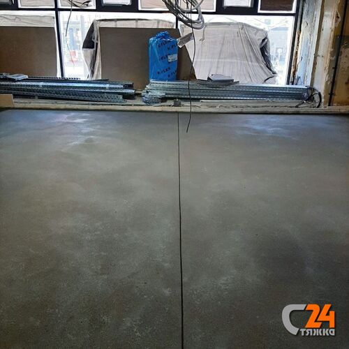 полусухая стяжка пола