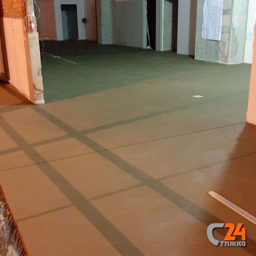 полусухая стяжка