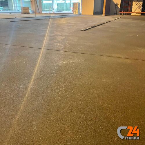 полусухая стяжка пола