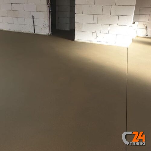 стяжка пола в квартире