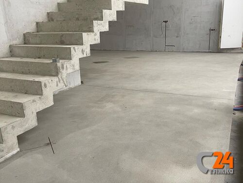 полусухая стяжка пола