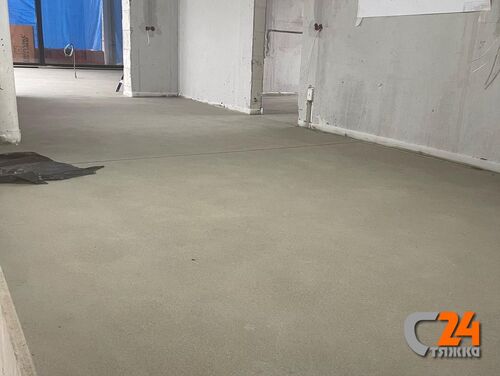 полусухая стяжка пола