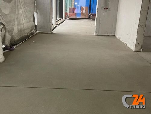 полусухая стяжка