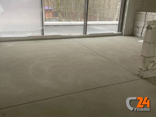 полусухая стяжка пола