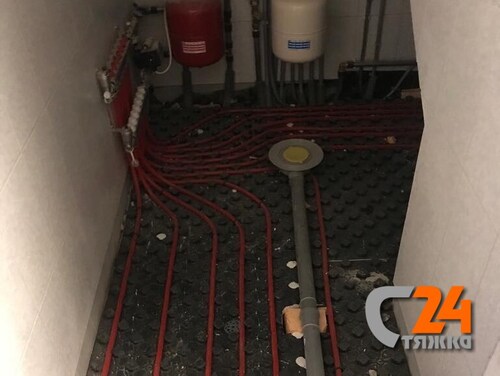 полусухая стяжка