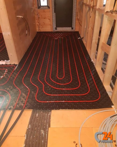 монтаж теплого пола