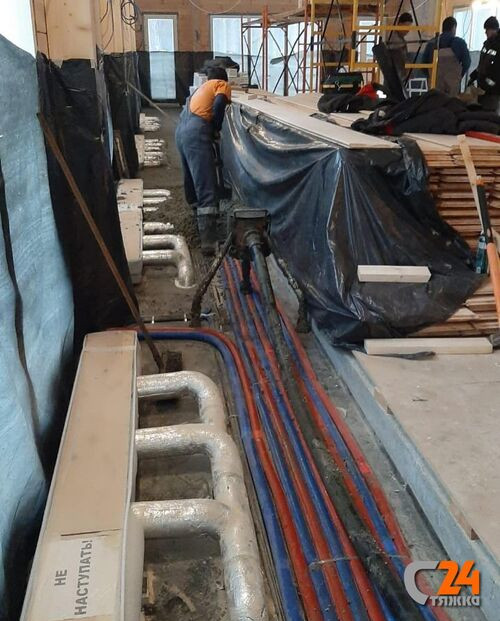 армирование стяжки пола