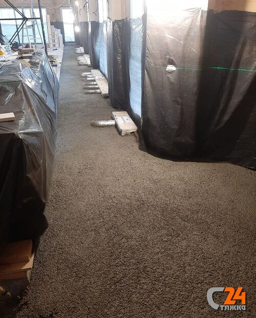 инженерные системы в стяжку пола