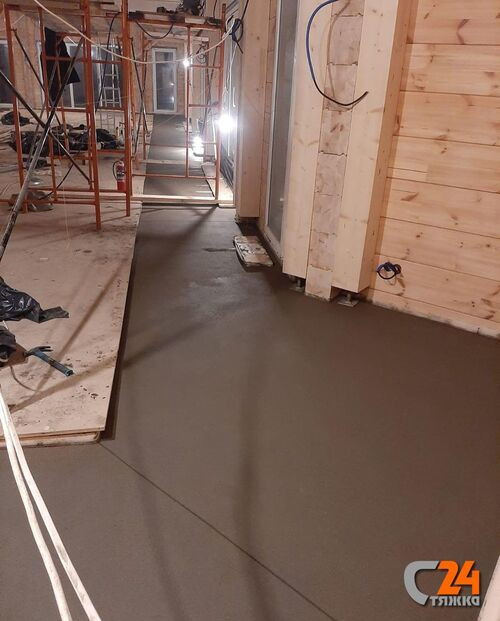 стяжка из полистеролбетона