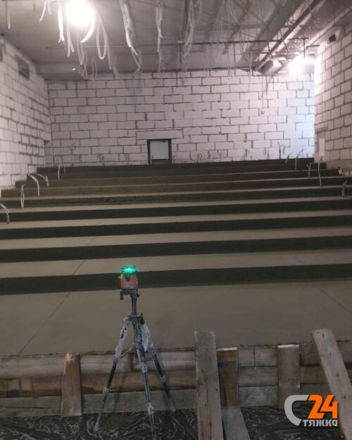 ступени с использованием цементно-песчаного раствора