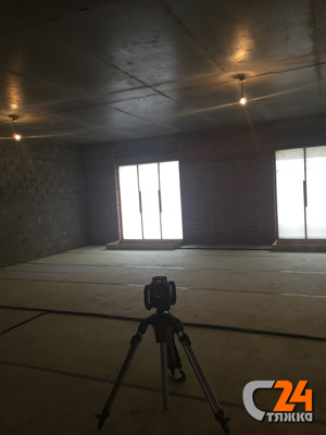 стяжка пола с шумоизоляцией в клубном доме - вид 2