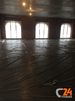 стяжка пола с шумоизоляцией в клубном доме - вид 5