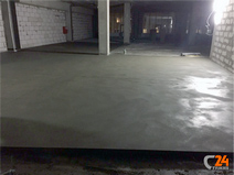 полусухая механизированная стяжка пола москва