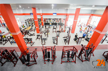 стяжка пола в тренажерном зале