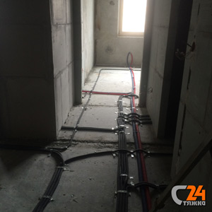 стяжка пола в многоэтажном доме - вид 3