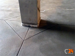 Деформационный шов в стяжке пола