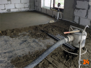 Специальное оборудование для стяжки пола